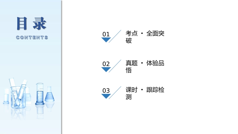 2026三维设计一轮总复习高中化学-第60讲　物质性质与反应原理探究类综合实验.pptx_第3页