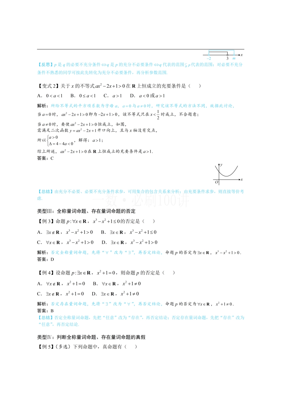 2026一轮数学教辅电子版-第1节 常用逻辑用语(方法册+习题册).pdf_第3页