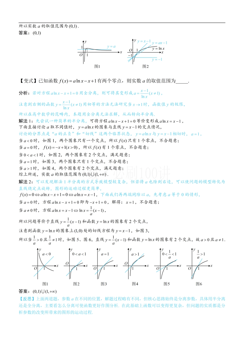 2026一轮数学教辅电子版-第2节 函数零点小题策略：含参（方法册+习题册）.pdf_第2页