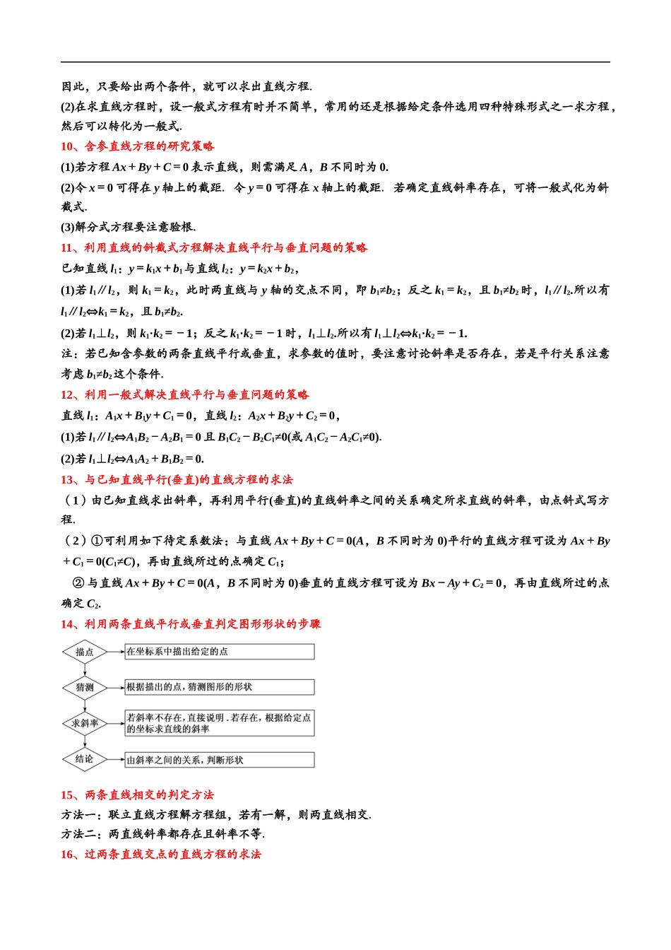 邦达数学选修一讲义高一升高二暑假-第三章 直线的方程（解析版）.docx_第2页