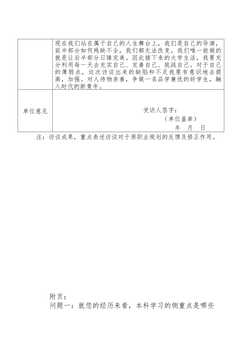 风景园林专业-大学生职业生涯规划书.docx_第2页