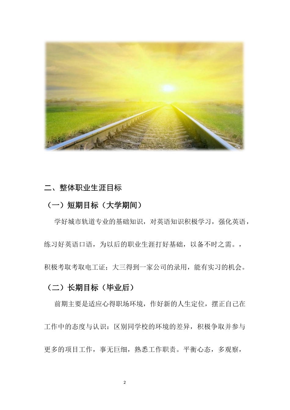 1城市轨道车辆应用技术专业-大学生职业规划书.docx_第3页