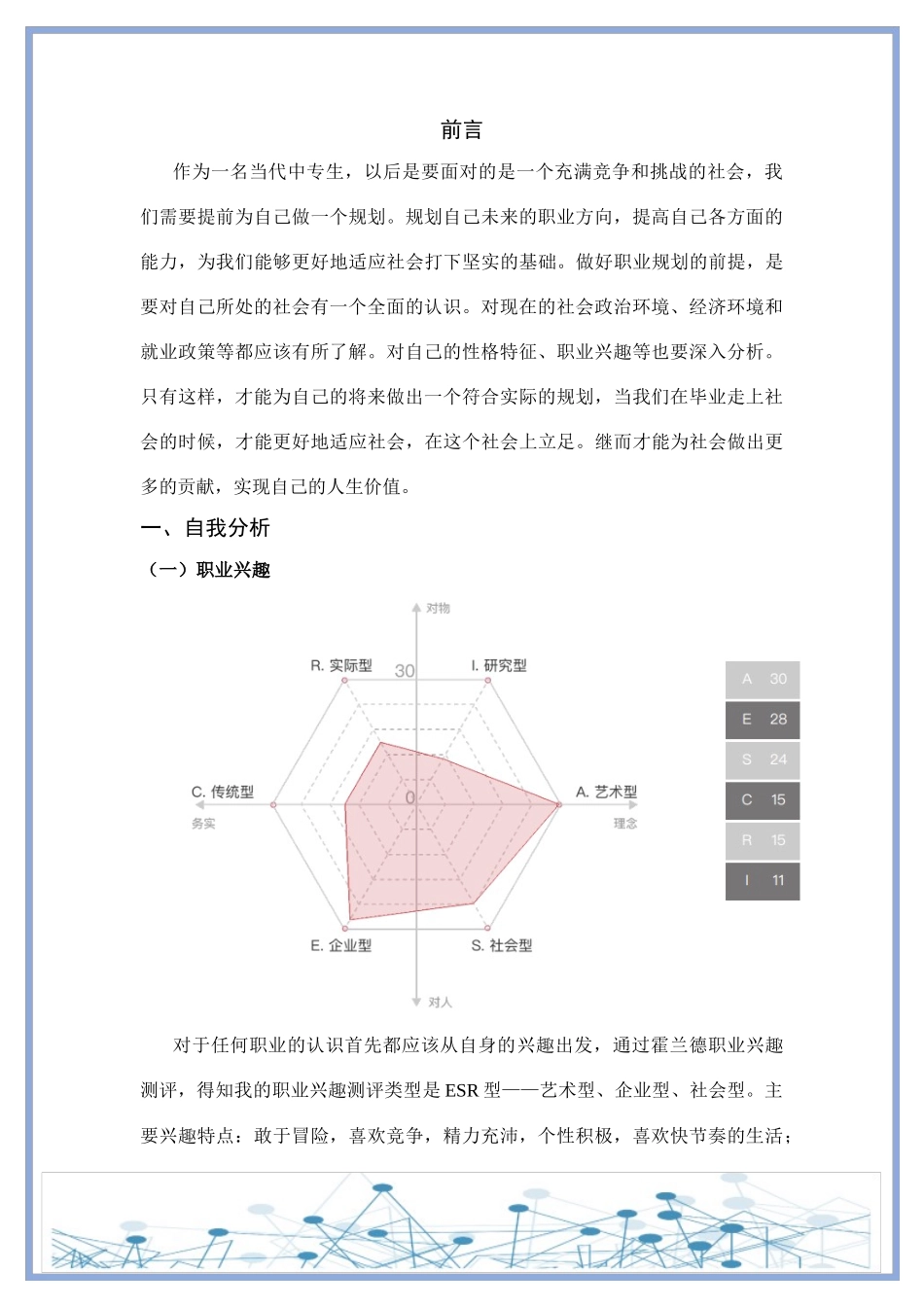 1美容美体艺术专业-大学生职业生涯规划书.docx_第3页
