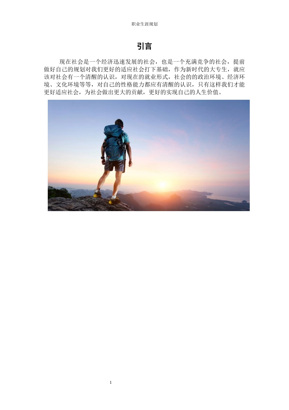 1环境设计专业-大学生职业生涯规划书4(1).docx_第3页