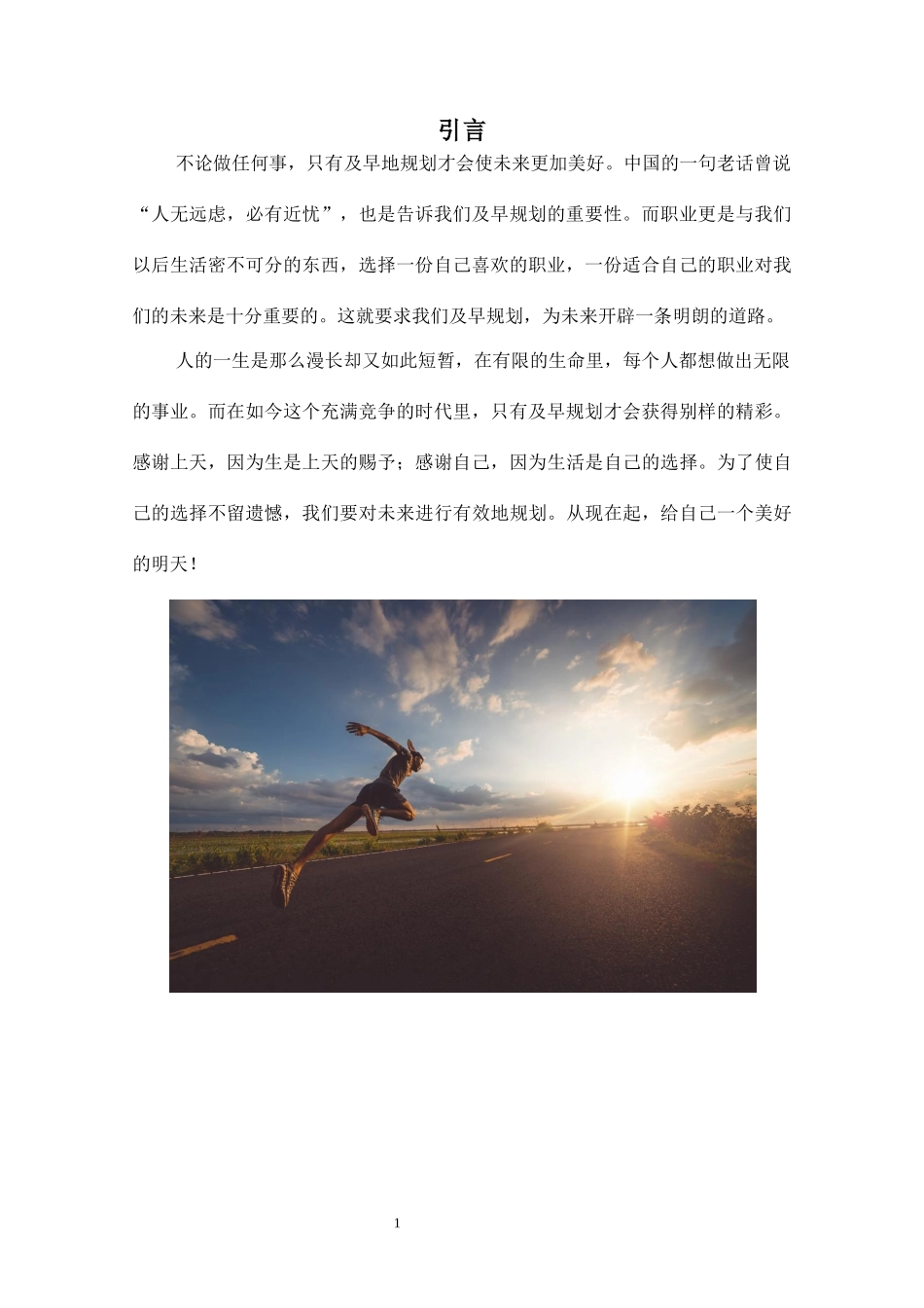 1新能源汽车专业-大学生职业生涯规划书(1).docx_第3页