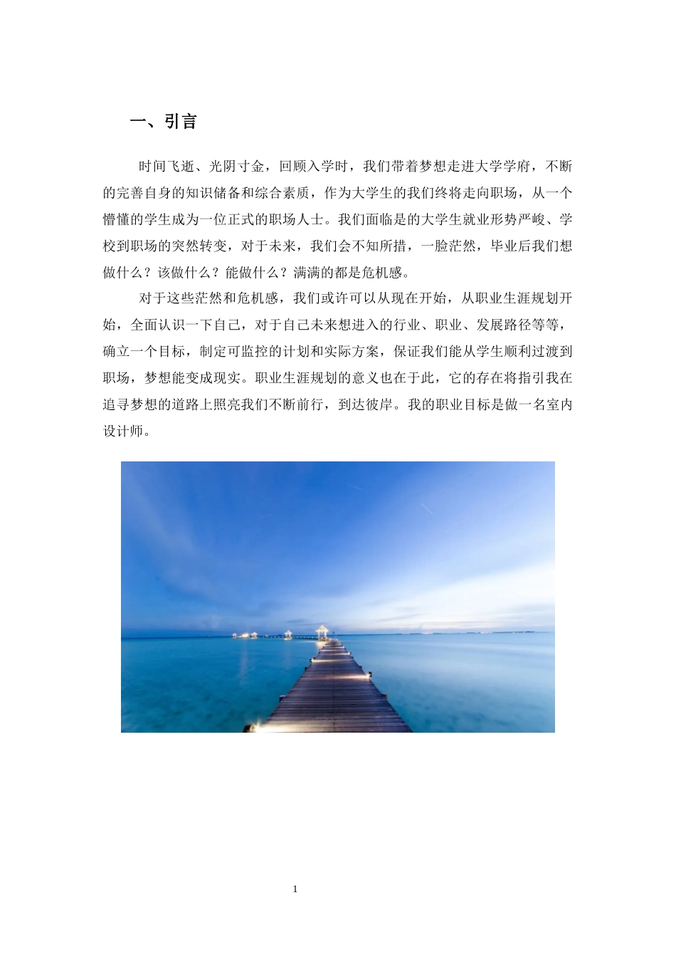 1环境艺术设计专业-大学生职业规划书1.docx_第3页