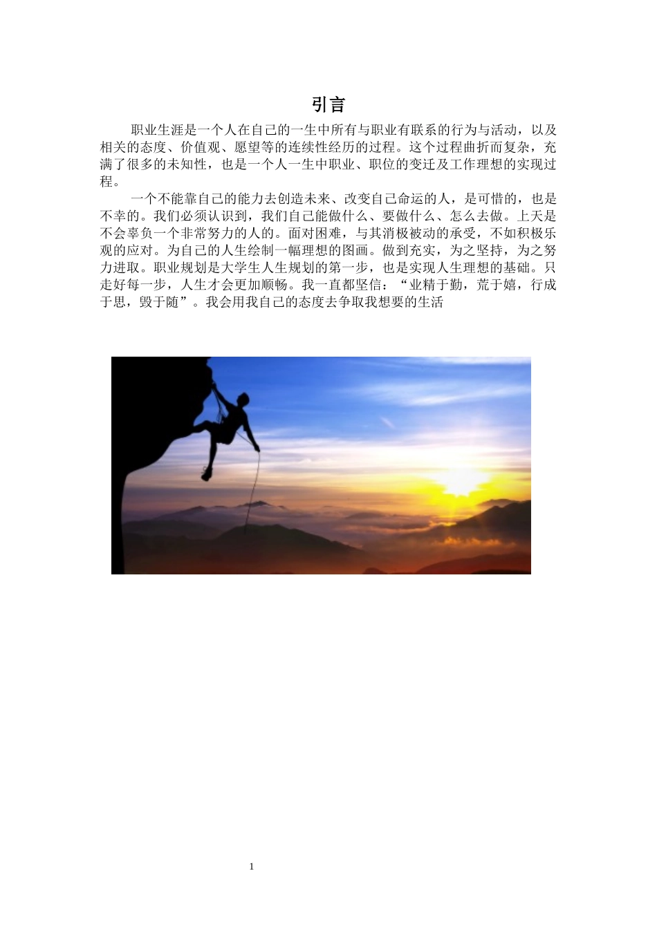 1计算机应用技术专业-大学生职业生涯规划书1.docx_第3页