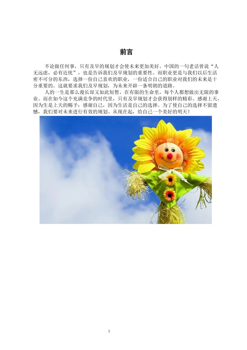 翻译专业-大学生职业生涯规划书.docx_第3页