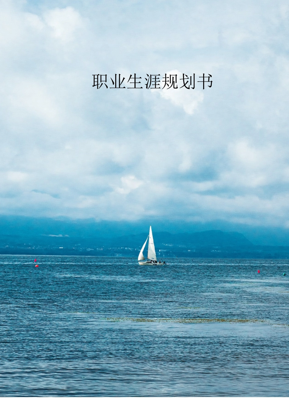 1航海技术专业-大学生职业规划书2.docx_第1页