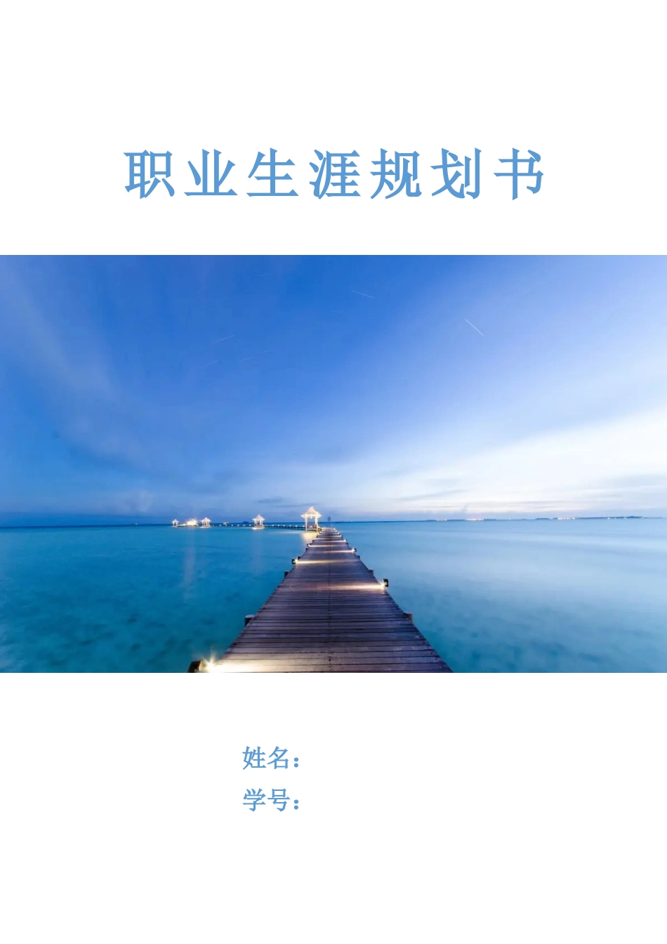 1国际贸易专业-大学生职业规划书(1).docx_第1页
