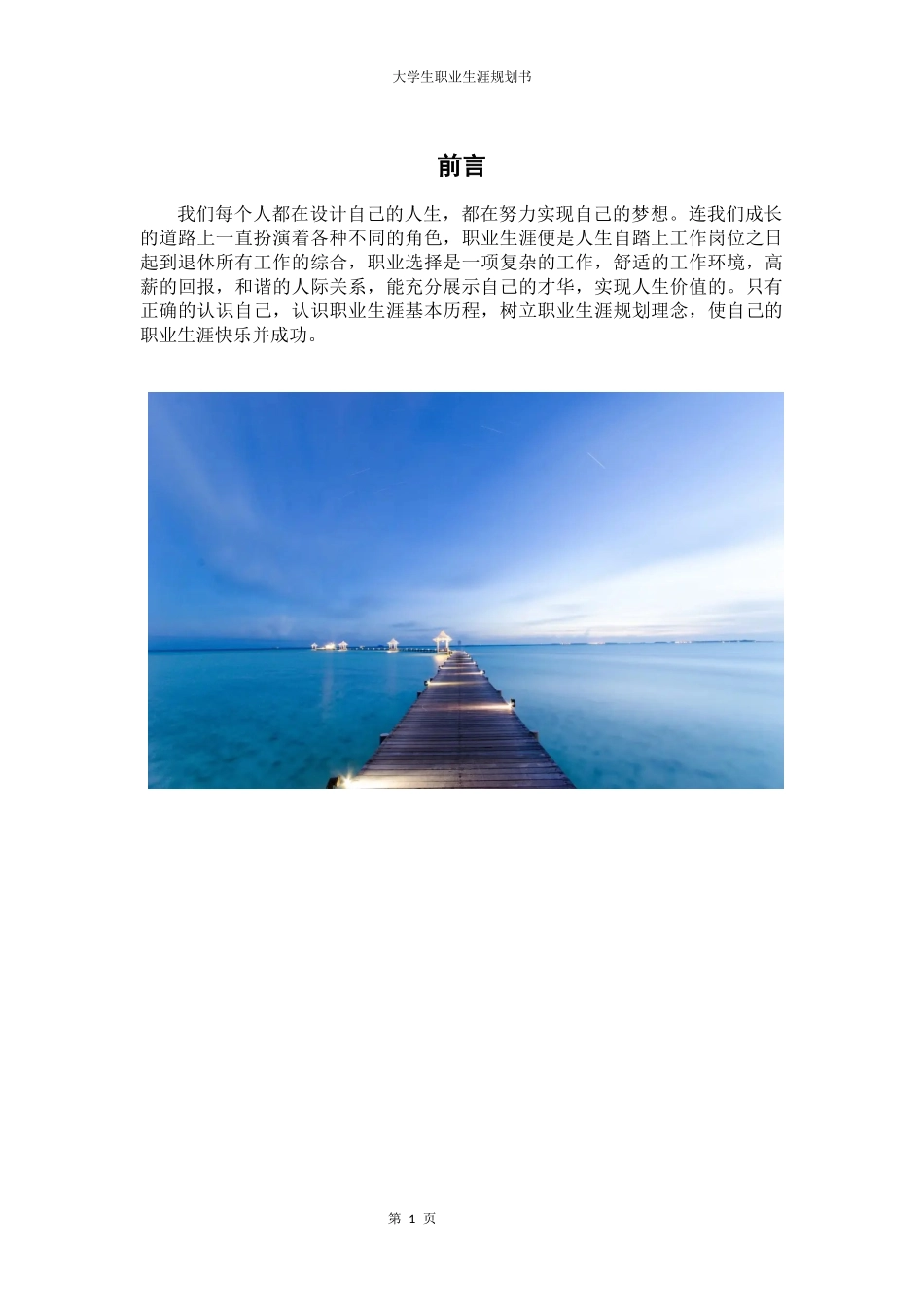 1护士专业-大学生职业生涯规划书.docx_第3页