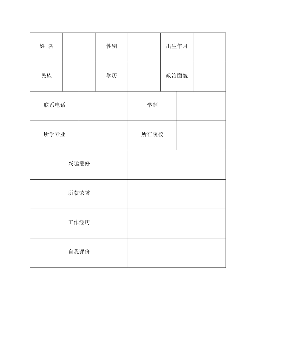 1会计 专业-大学生职业生涯规划书.docx_第2页
