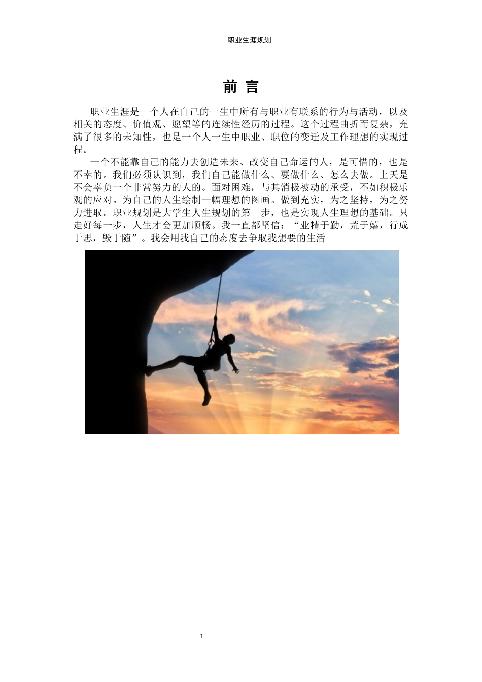 1计算机与软件工程专业-大学生职业生涯规划书.docx_第3页