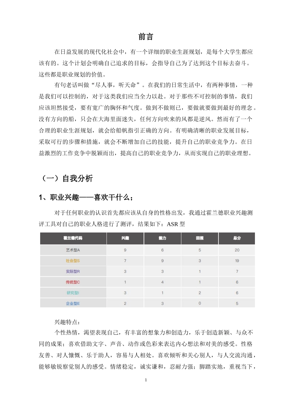 室内设计专业-大学生职业生涯规划书.doc_第3页