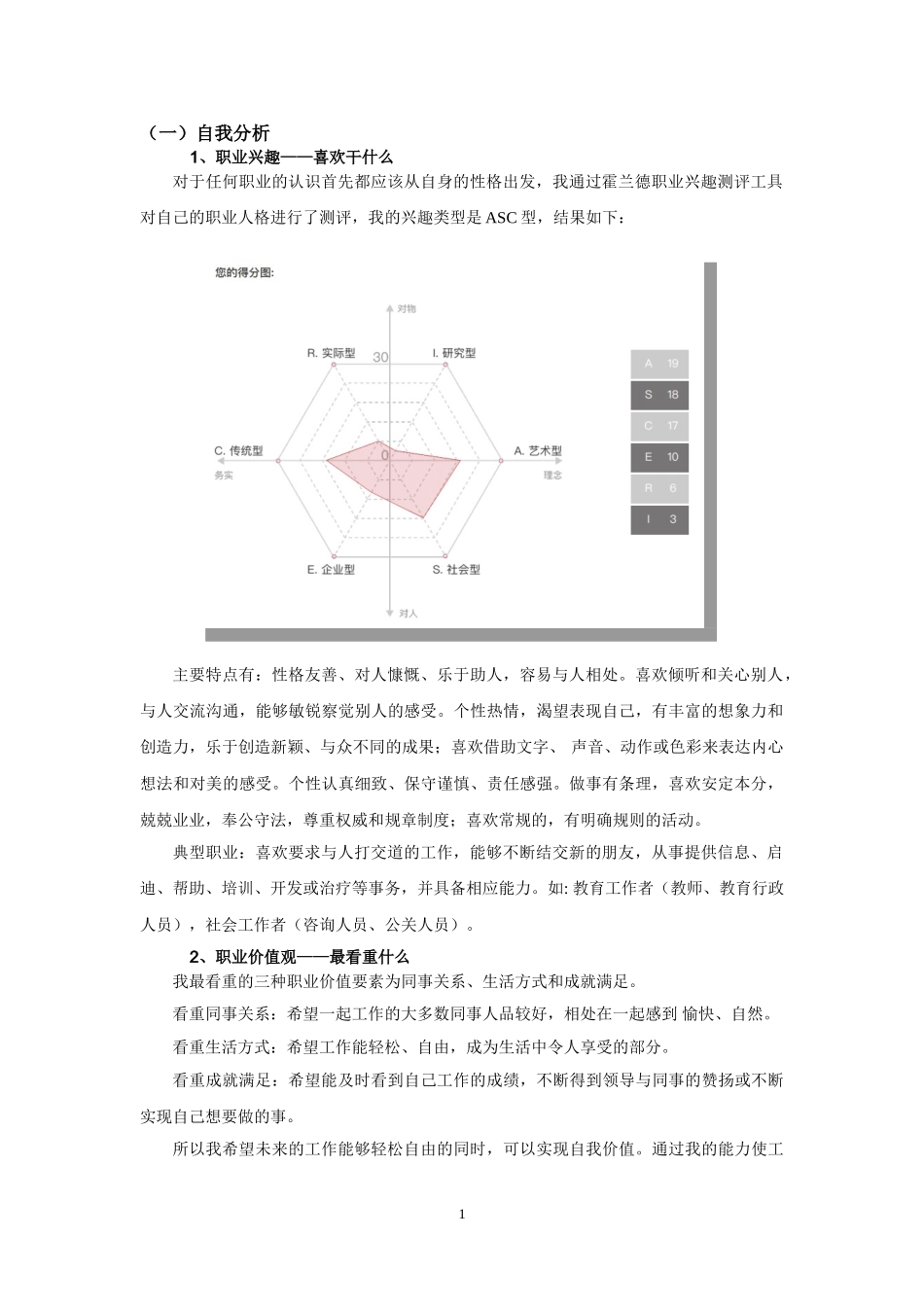 1音乐编导专业-大学生职业生涯规划书.doc_第3页