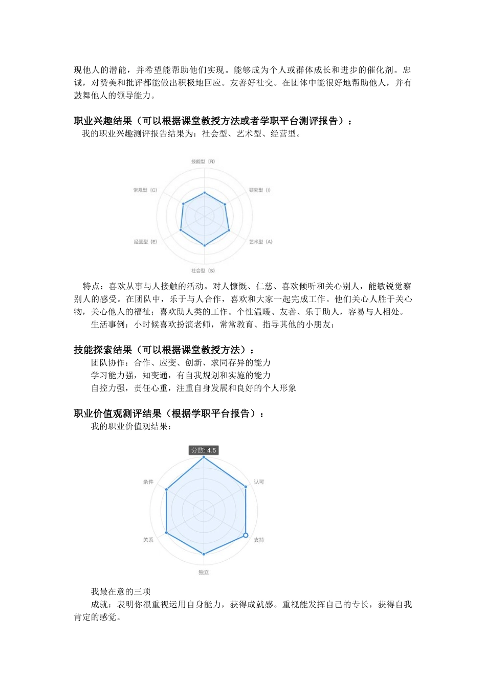舞蹈表演专业-大学生职业生涯规划书.doc_第3页