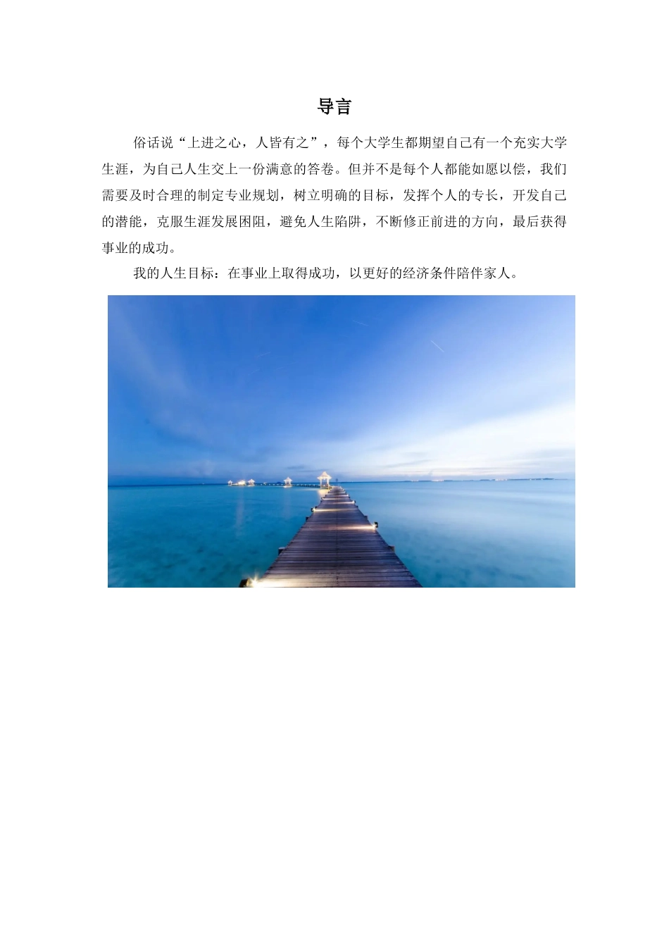 1市场营销专业-大学生职业生涯规划书2(2).docx_第2页