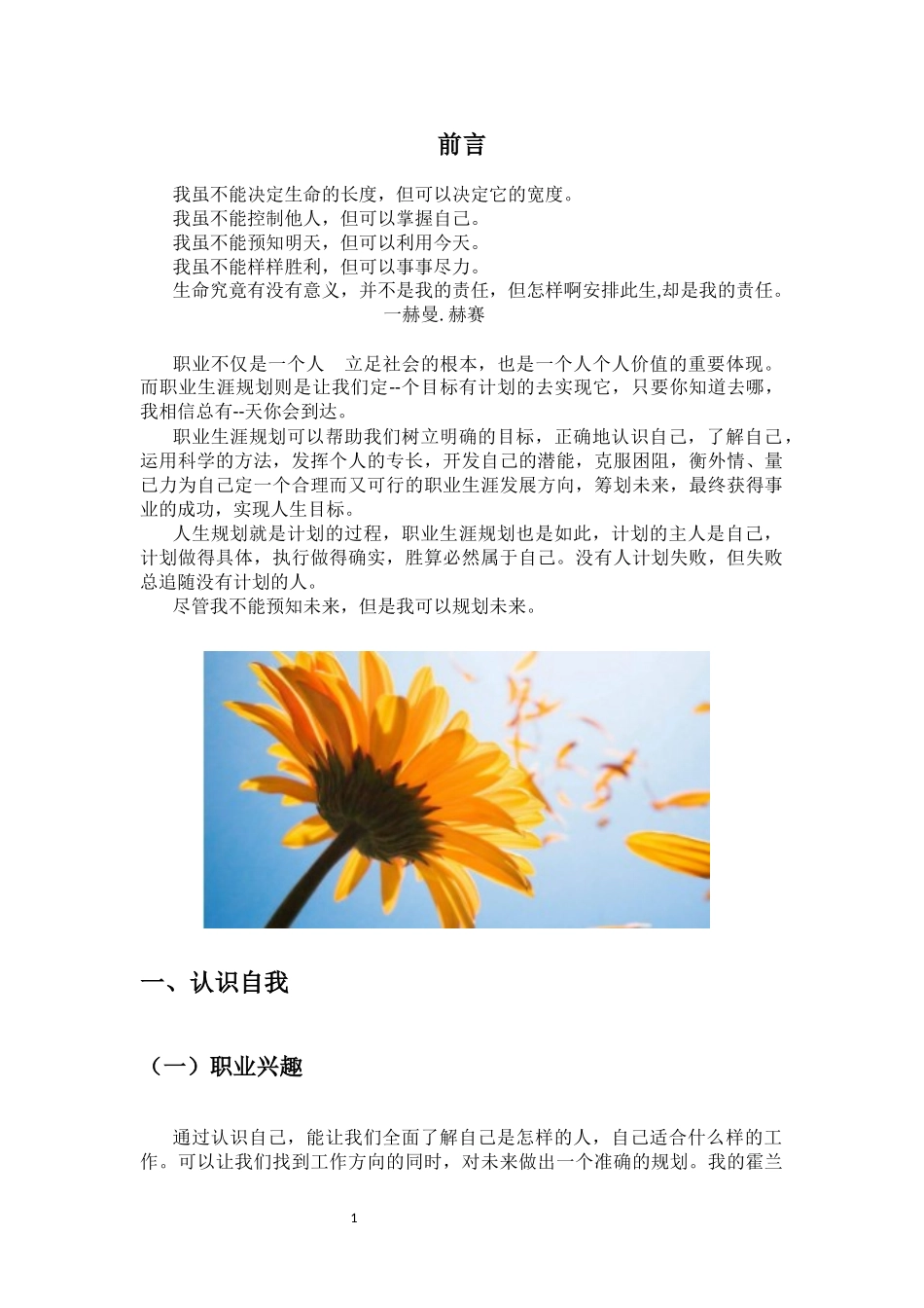 1市场营销专业-大学生职业生涯规划书2.docx_第3页
