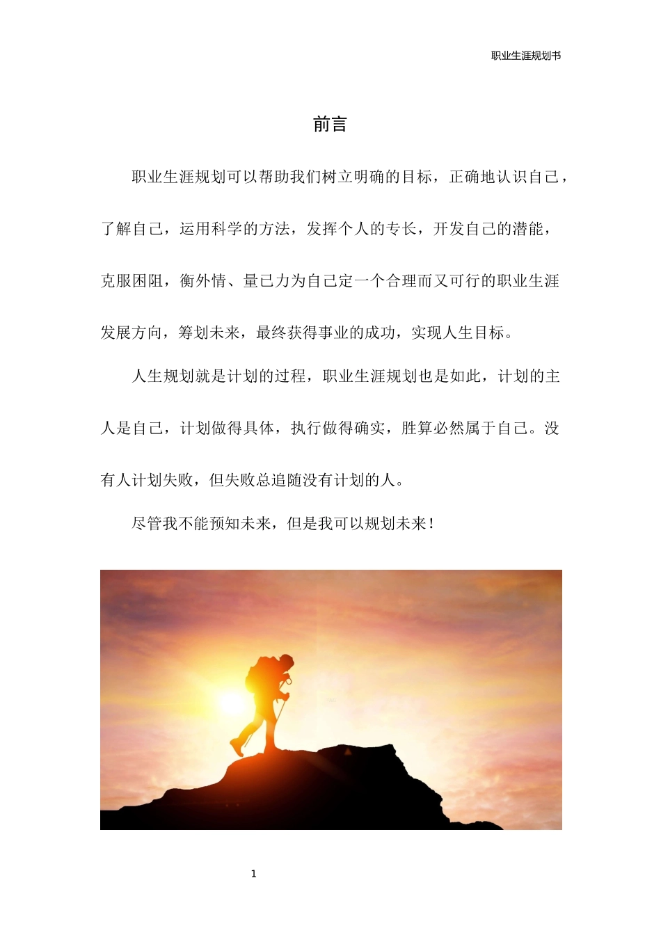 1市场营销专业-大学生职业生涯规划书3.docx_第3页