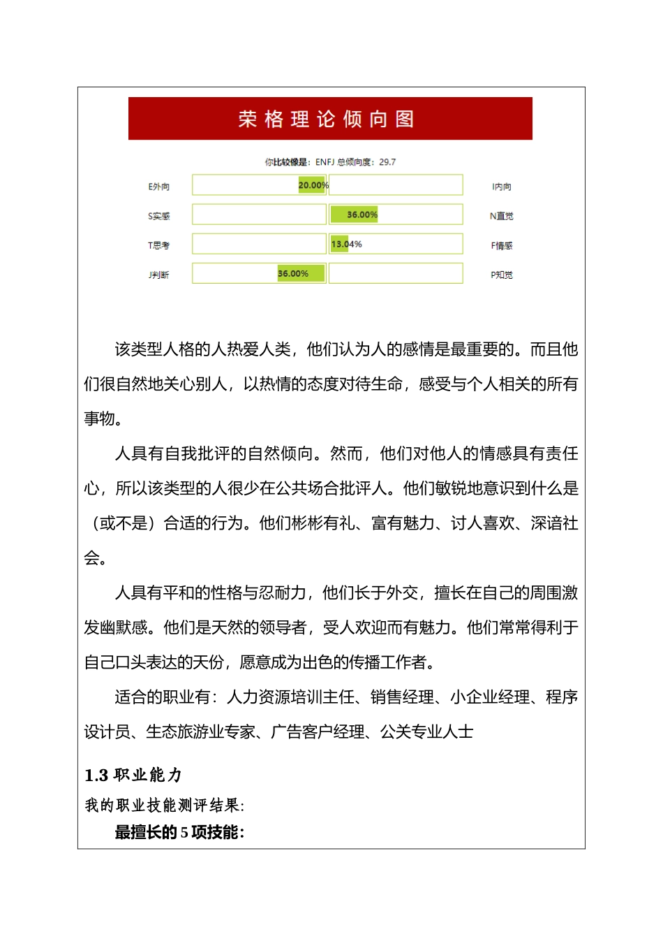 1跨境电子商务专业-大学生职业生涯规划书.doc_第2页