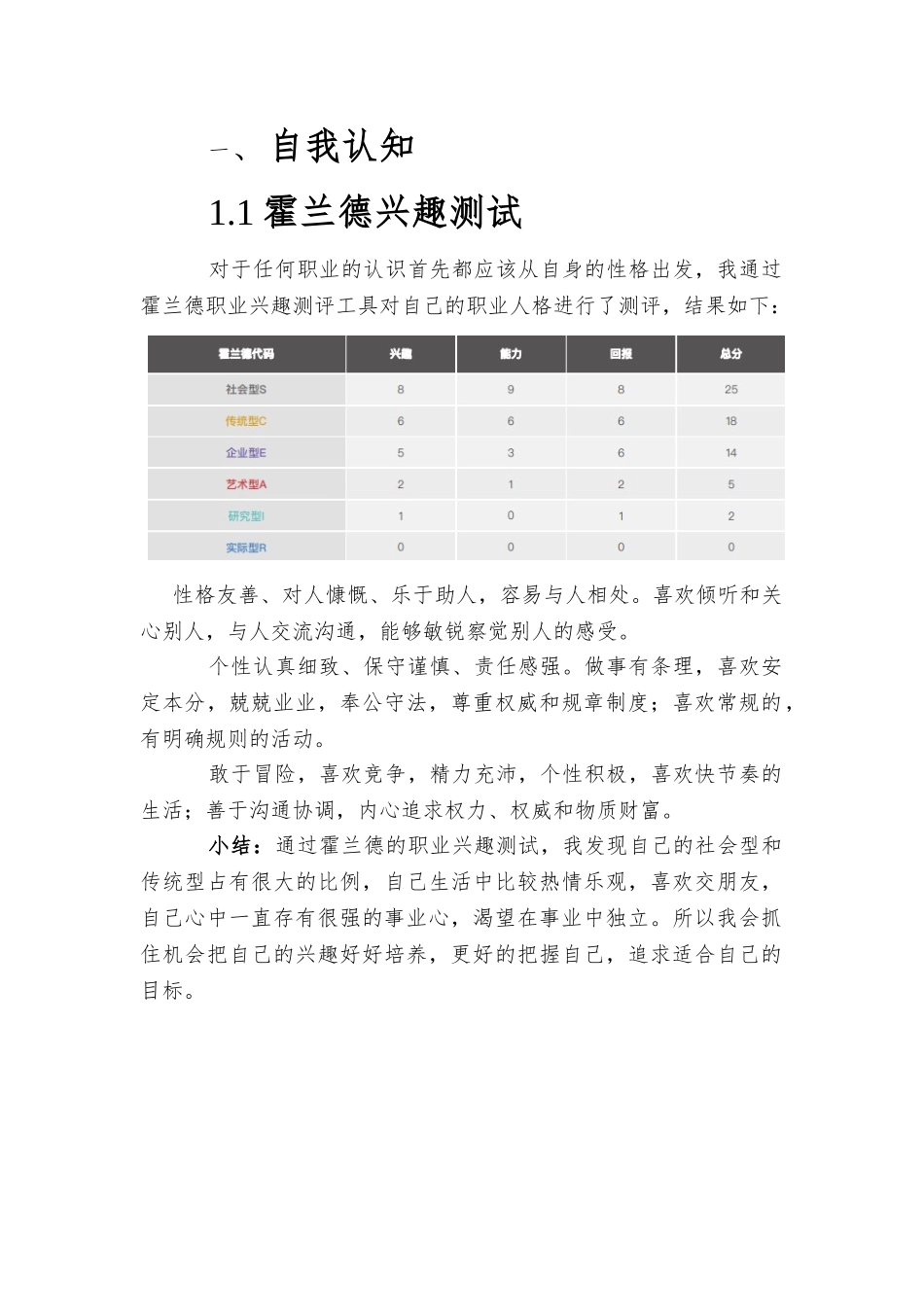 1现代物流专业-大学生职业生涯规划书.doc_第2页