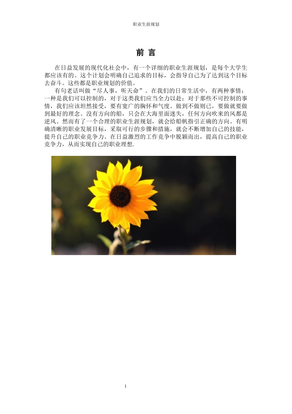 1体育教育专业-大学生职业生涯规划书2.docx_第3页