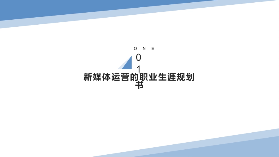 新媒体专业专业-大学生职业生涯规划书.pptx_第3页