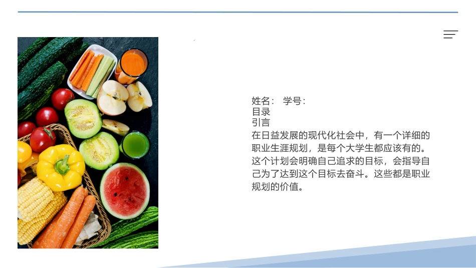 3农学专业-大学生职业生涯规划书 (2).pptx_第3页
