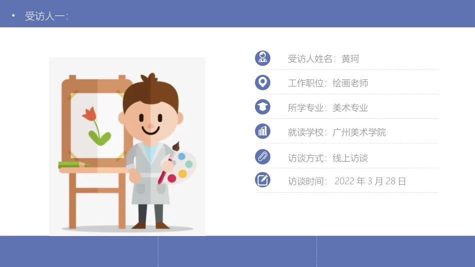 1视觉传达设计职业生涯人物访谈专业-大学生职业规划书.pptx_第3页