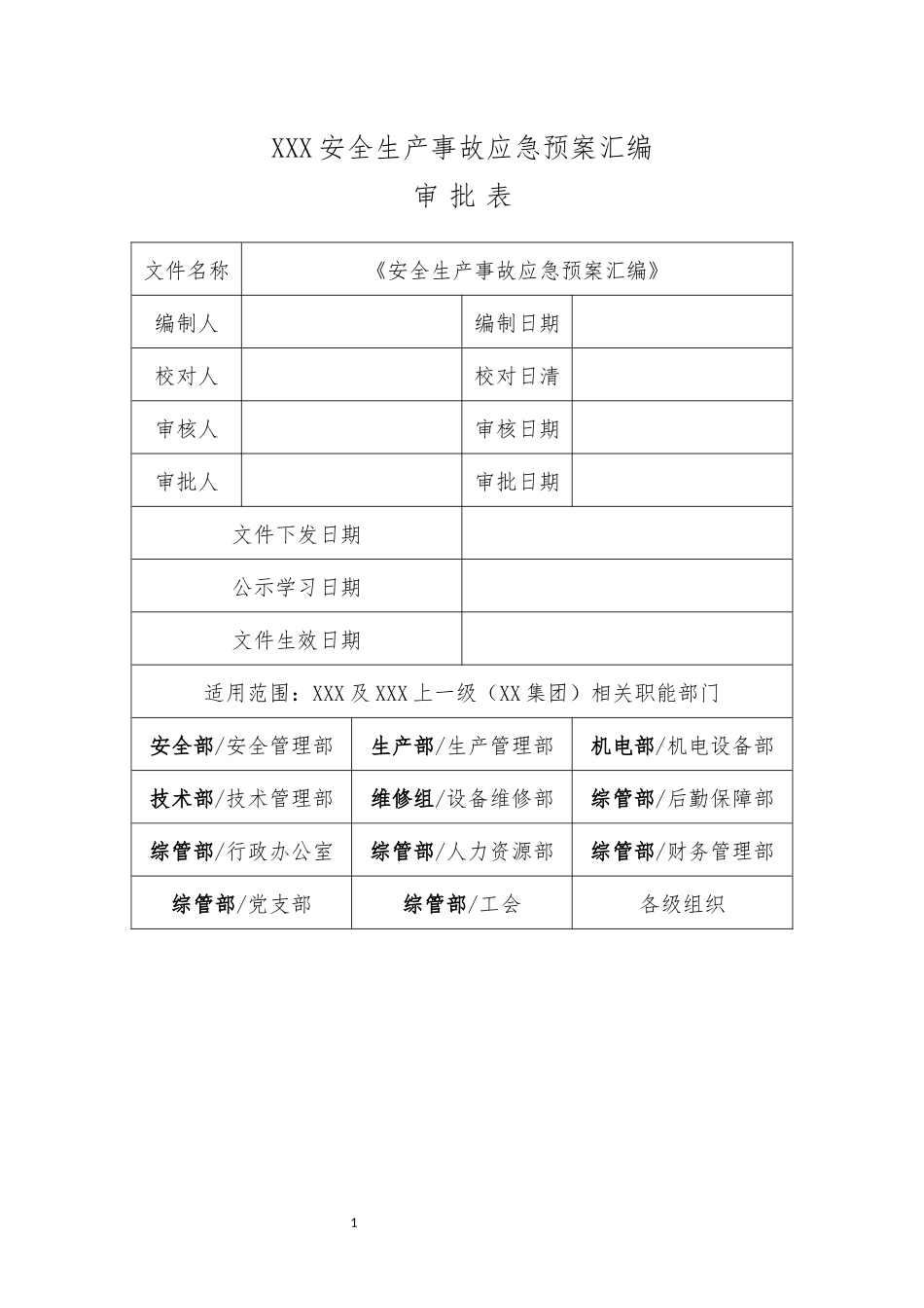 企业安全生产事故应急预案超全汇编.docx_第3页