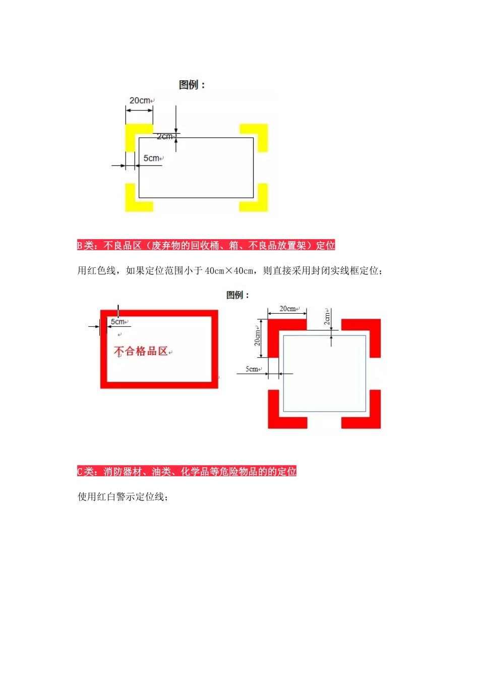 【安全距离】车间内划线标准及物品管理.docx_第3页