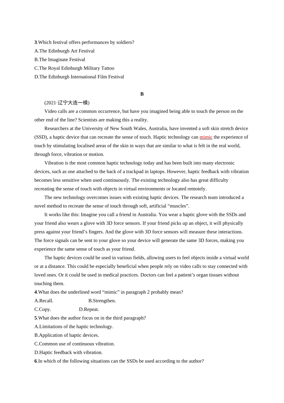 高考英语-50分阅读限时满分练(六).docx_第2页