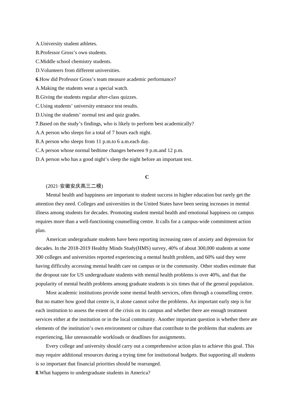 高考英语-50分阅读限时满分练(一).docx_第3页