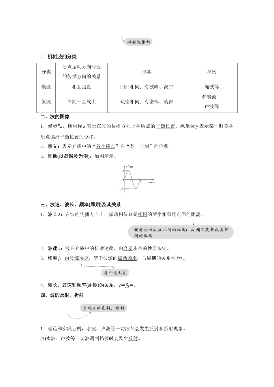 金版教程2025年高考物理复习第2讲  机械波.doc_第3页