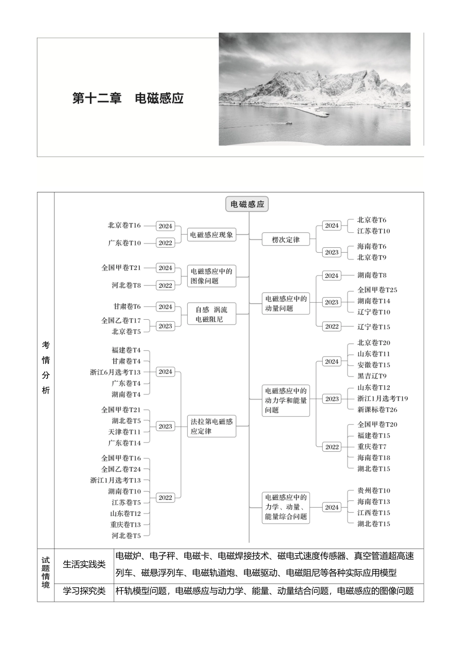 2026版步步高高考物理大一轮复习第十二章　第66课时　电磁感应现象　楞次定律　实验十四：探究影响感应电流方向的因素(1).docx_第1页
