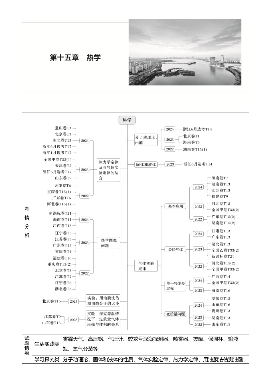 2026版步步高高考物理大一轮复习第十五章　第77课时　分子动理论　内能　固体和液体(1).docx_第1页