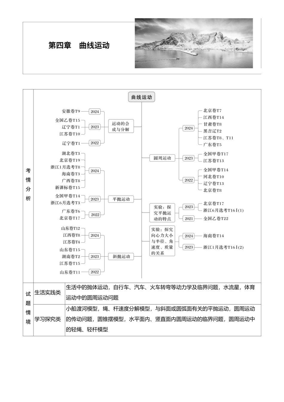 2026版步步高高考物理大一轮复习第四章　第17课时　曲线运动　运动的合成与分解.docx_第1页
