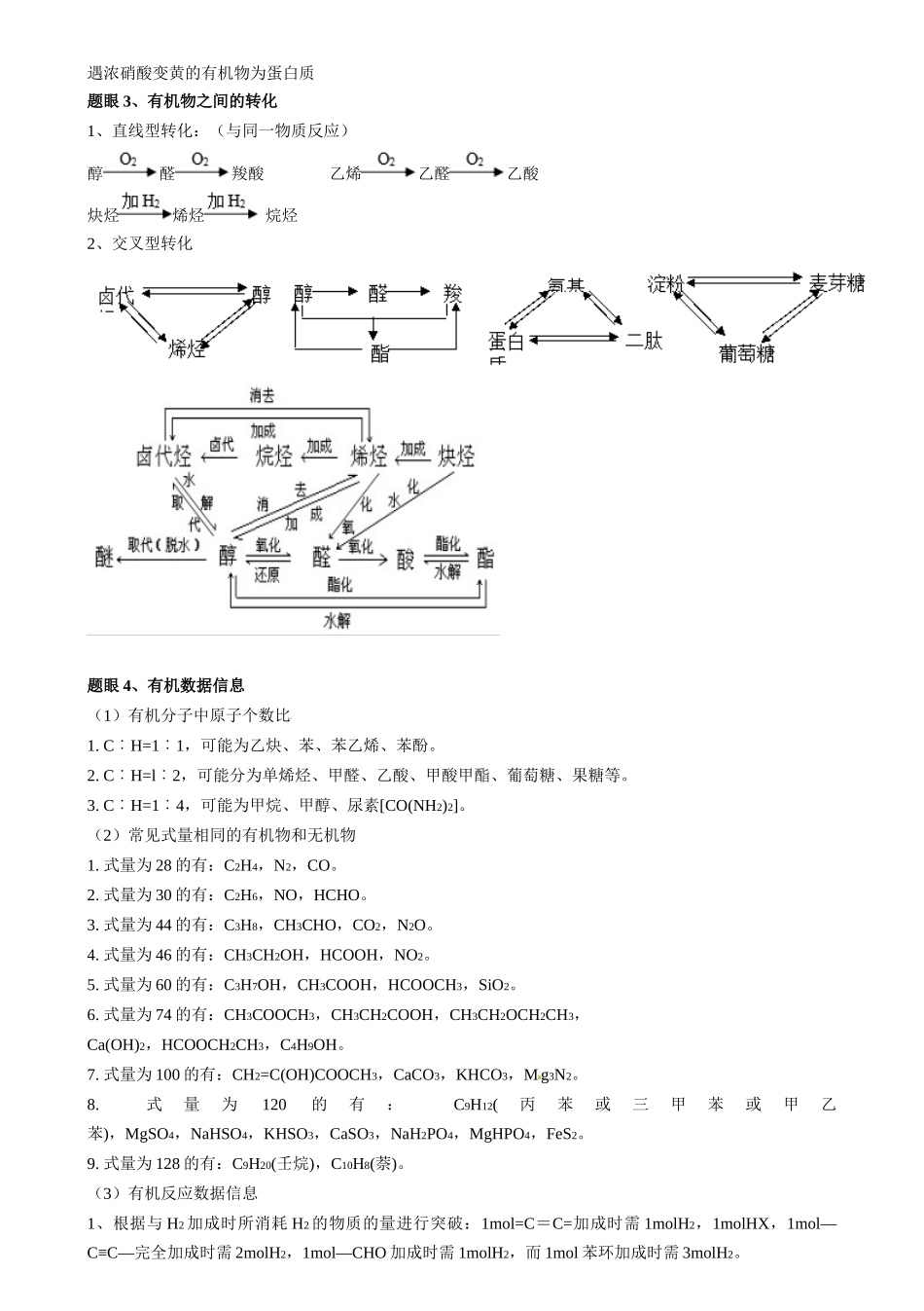 备战高一高二高三高考化学抢分秘籍（新高考专用）通关14 有机合成与推断（原卷版）.docx_第3页