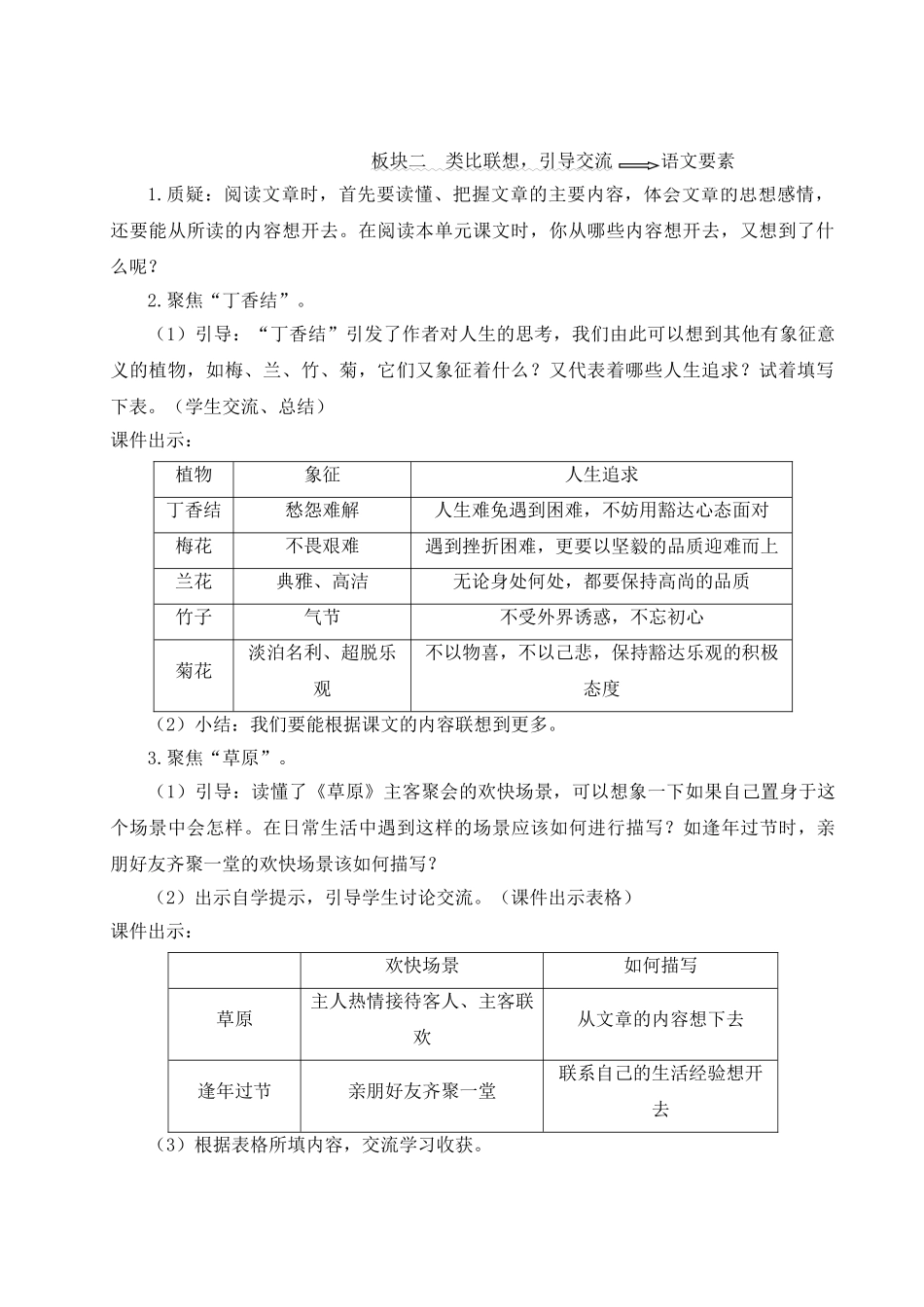 （24人教统编版）小学六年级语文上册第一单元语文园地一  教案.doc_第2页
