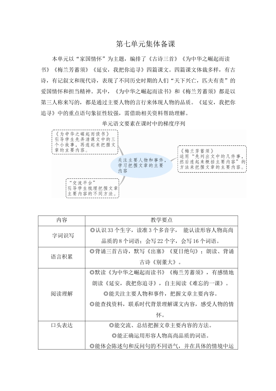 （24人教统编版小学语文）四年级上册第七单元21 古诗三首【教案】.docx_第1页