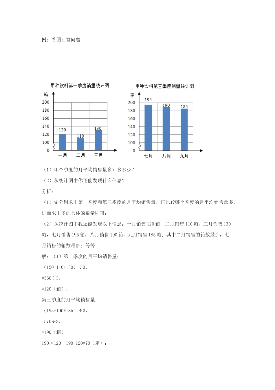 小学六年级小升初数学专题复习（23）统计表与统计图（典例精析+拔高训练）.docx_第3页