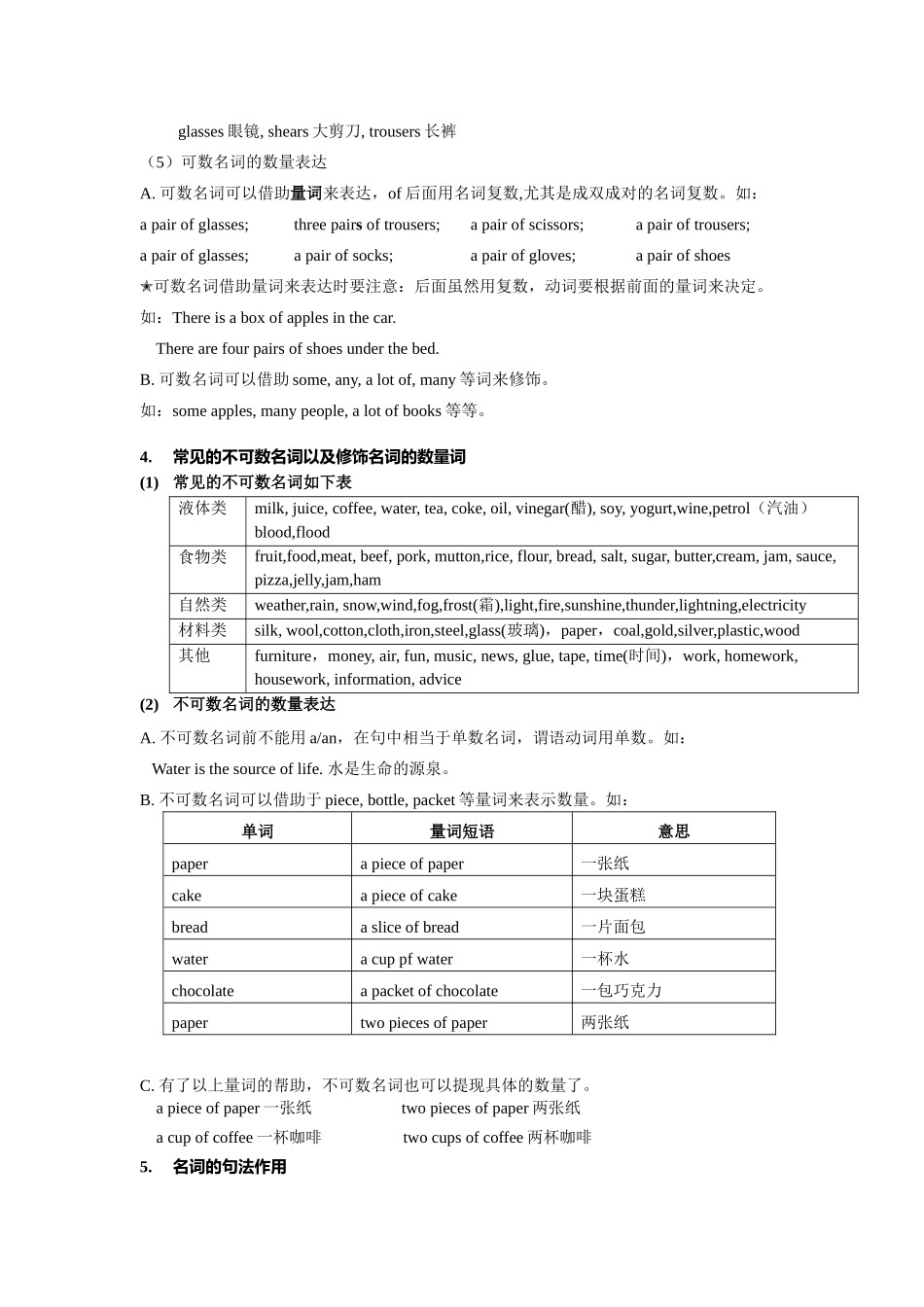 （2025-2026学年）小学英语语法知识点讲解与考题精练第3讲：名词的数（附详细解析）.docx_第3页