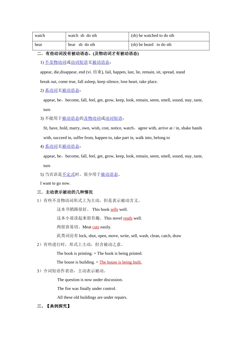 2025届小学英语语法讲与练036被动语态（附答案）.doc_第3页