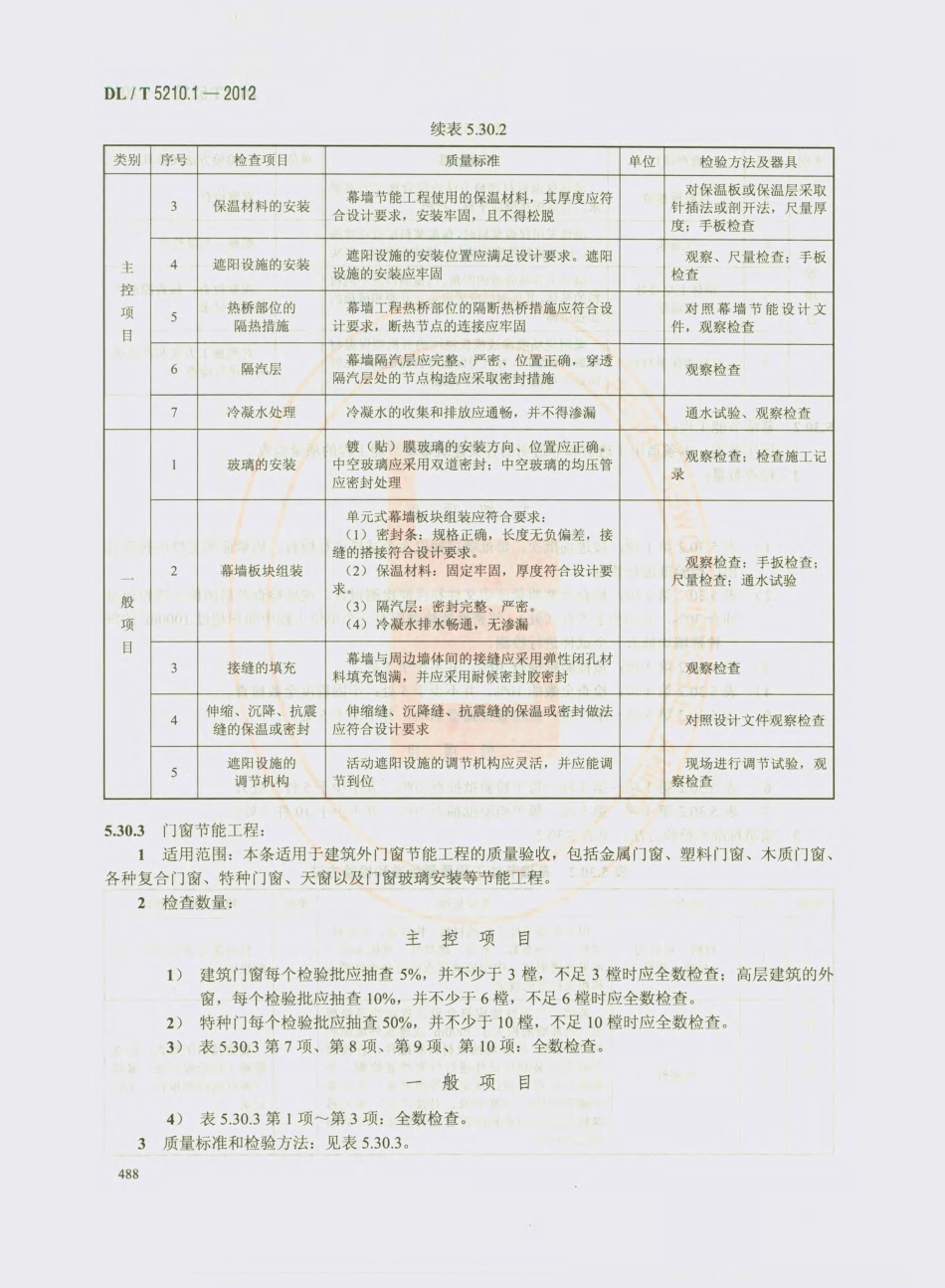 DL_T 5210.1-2012 电力建设施工质量验收及评价规程_501-520.pdf_第1页