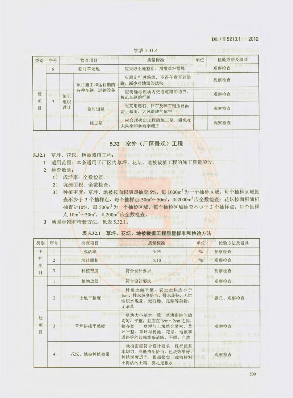 DL_T 5210.1-2012 电力建设施工质量验收及评价规程_521-540.pdf_第2页