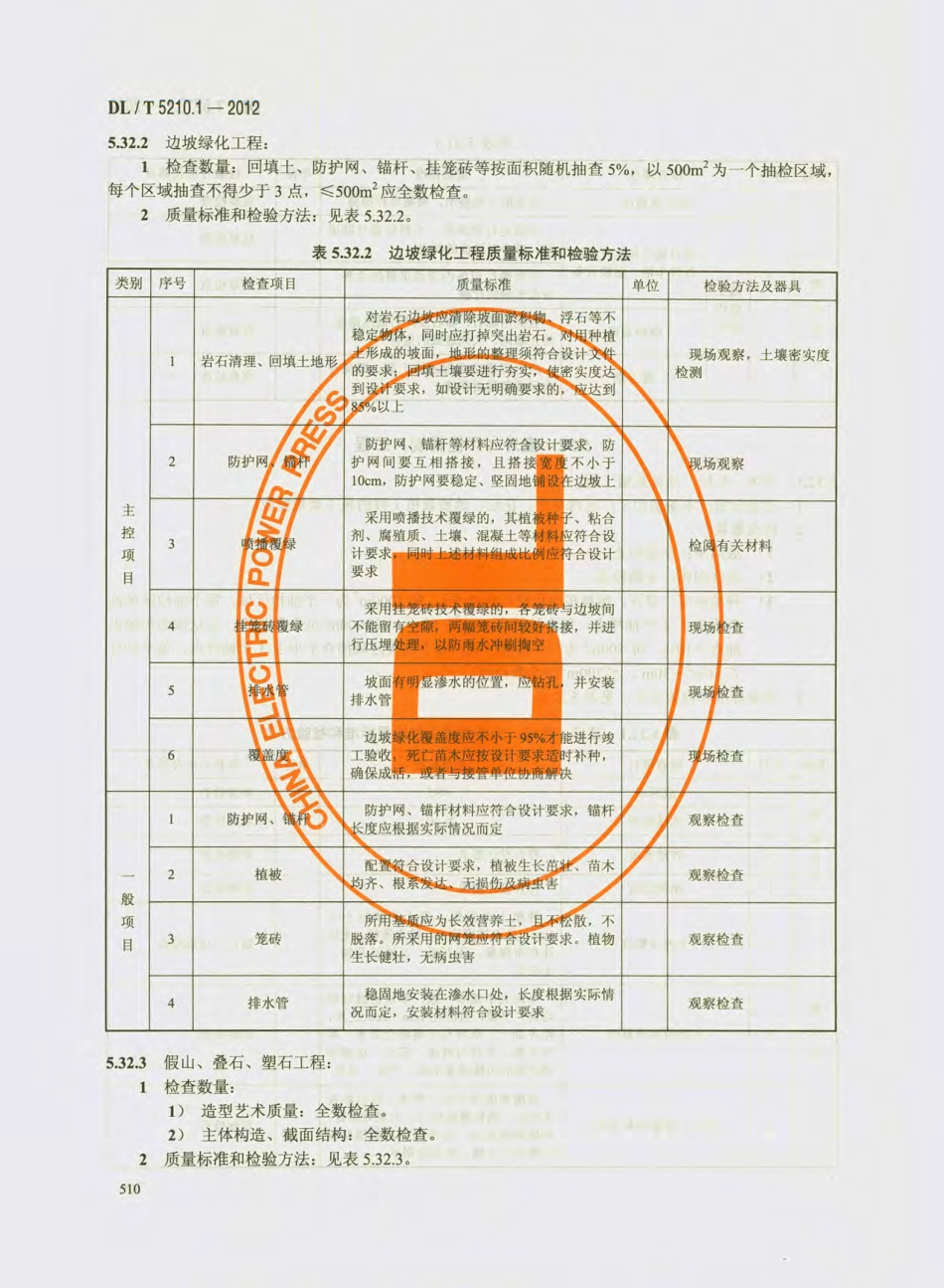 DL_T 5210.1-2012 电力建设施工质量验收及评价规程_521-540.pdf_第3页