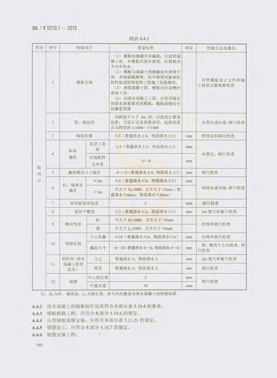 DL_T 5210.1-2012 电力建设施工质量验收及评价规程_581-600.pdf_第1页