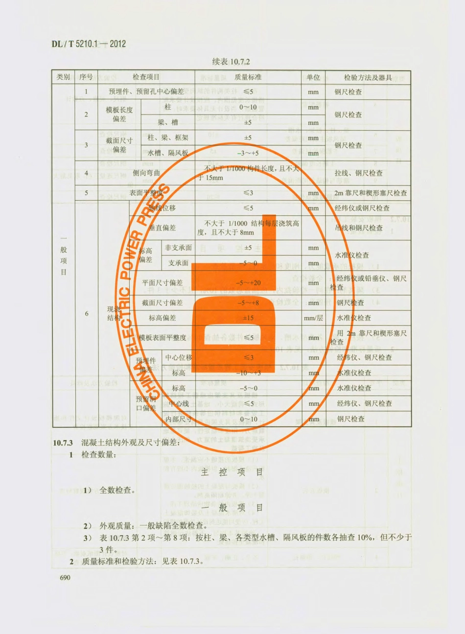DL_T 5210.1-2012 电力建设施工质量验收及评价规程_701-720.pdf_第3页