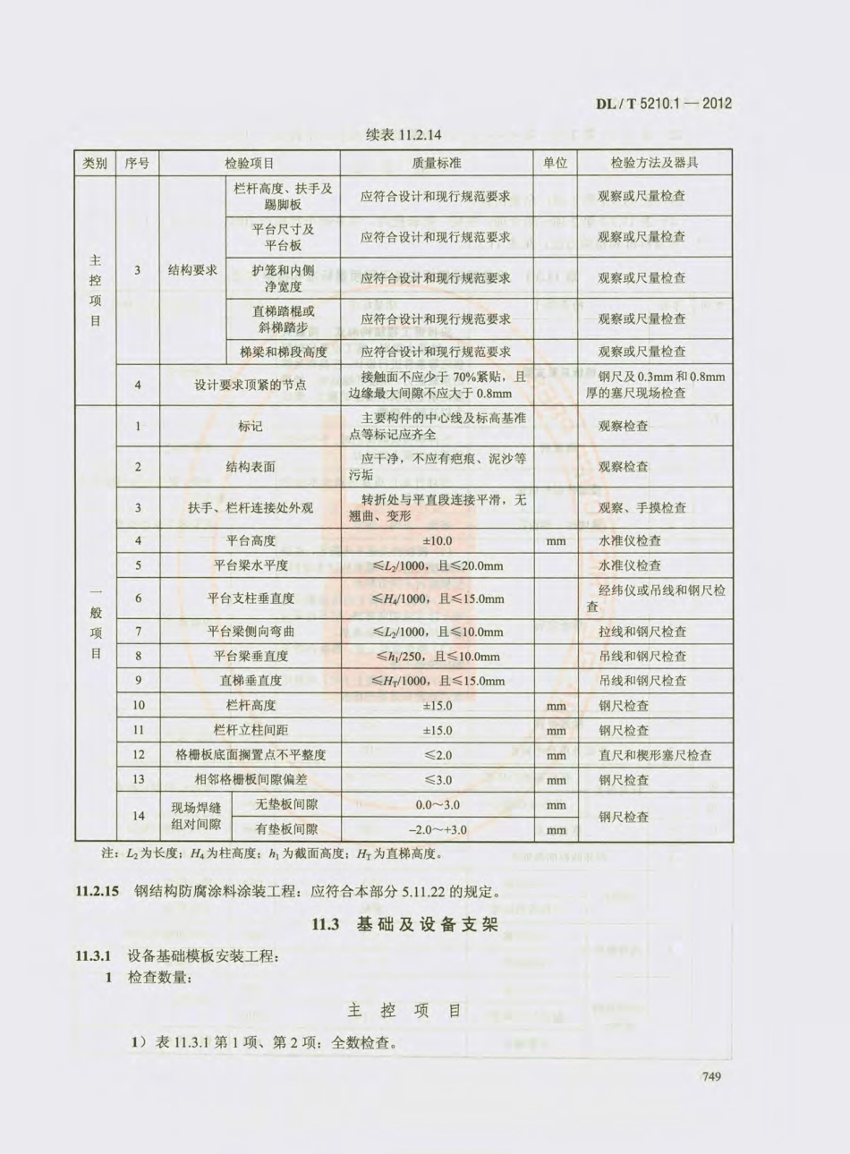DL_T 5210.1-2012 电力建设施工质量验收及评价规程_761-780.pdf_第2页