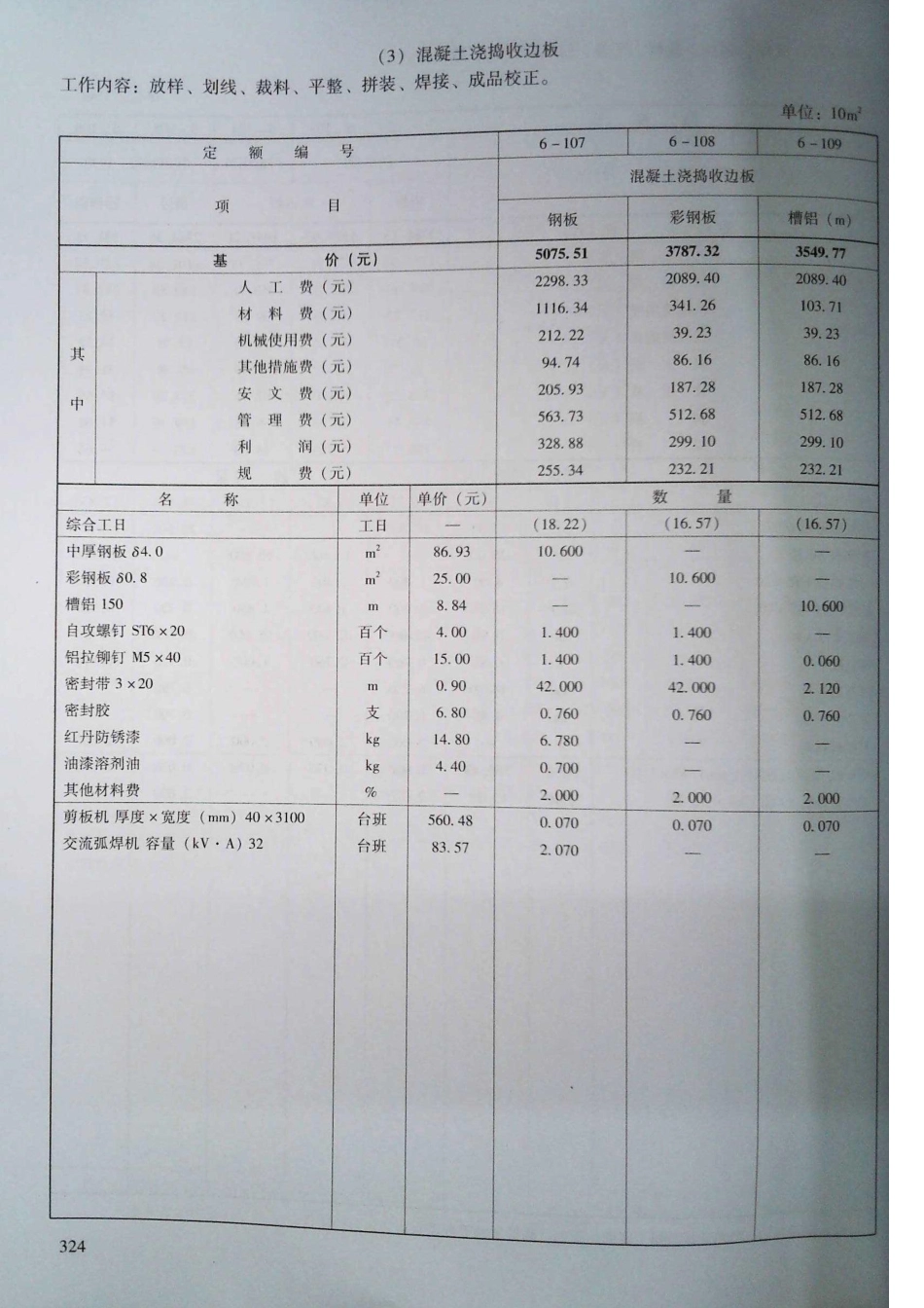 定额2016河南省房屋建筑与装饰工程预算定额2016（上册）_321-340.pdf_第3页